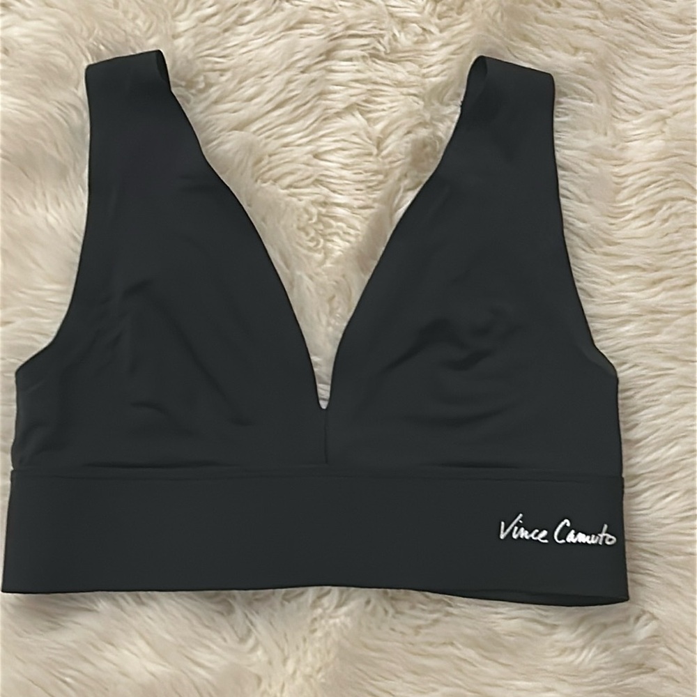 Vince Camuto Black Bralette Size Small